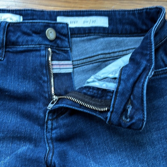 Pilcro and the Letterpress (Anthropologie) Stet Dark Denim Size 27 - Picture 4 of 7